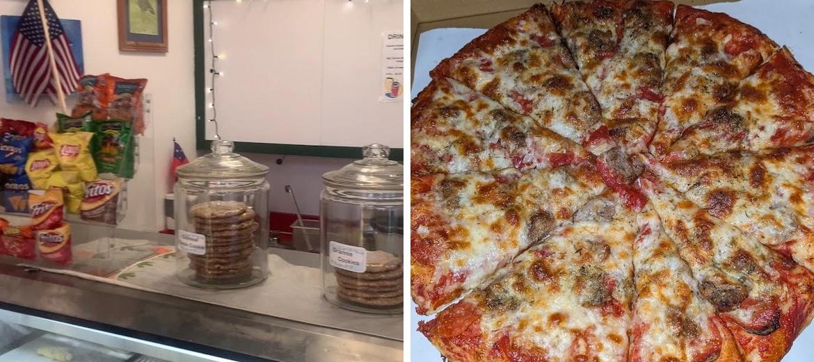 Ocean View Pizzaria Menu