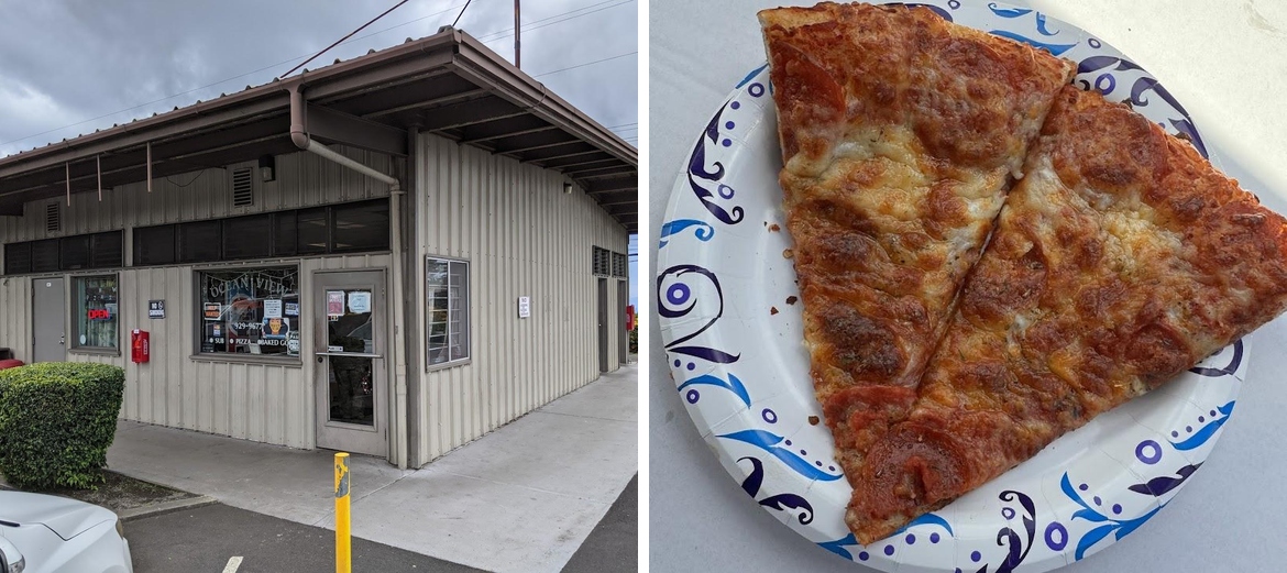 Ocean View Pizzaria Menu