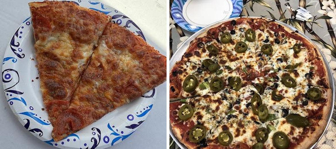 Ocean View Pizzaria Menu