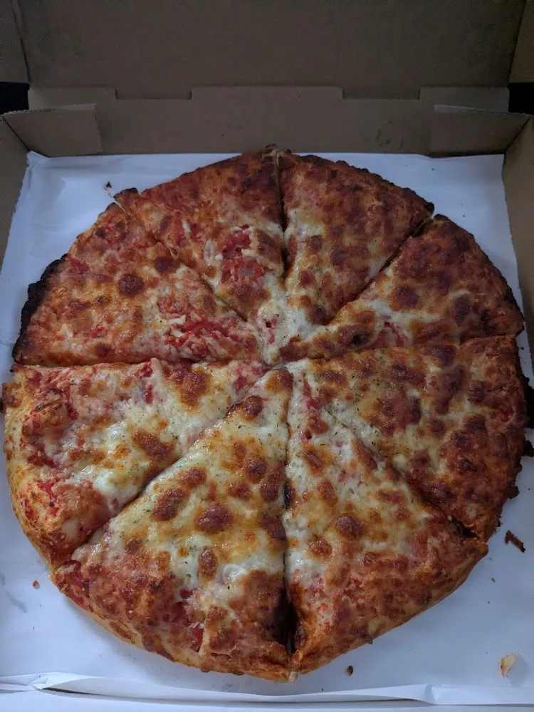 Knoblauch Pizza